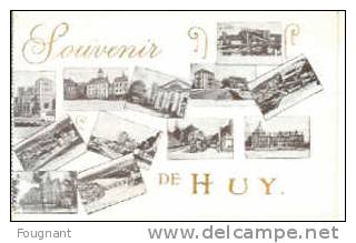 BELGIQUE : HUY(Liège):Souvenir De HUY.12 Petites Vues.Non écrite. - Huy