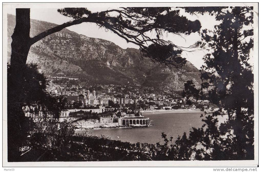 Monte-Carlo Vue Des Jardins De Monaco - Mehransichten, Panoramakarten