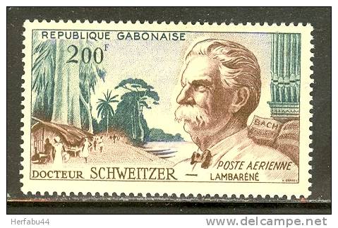 Gabon       Dr. Albert Schweitzer        Set       SC# C1 Mint - Gabon