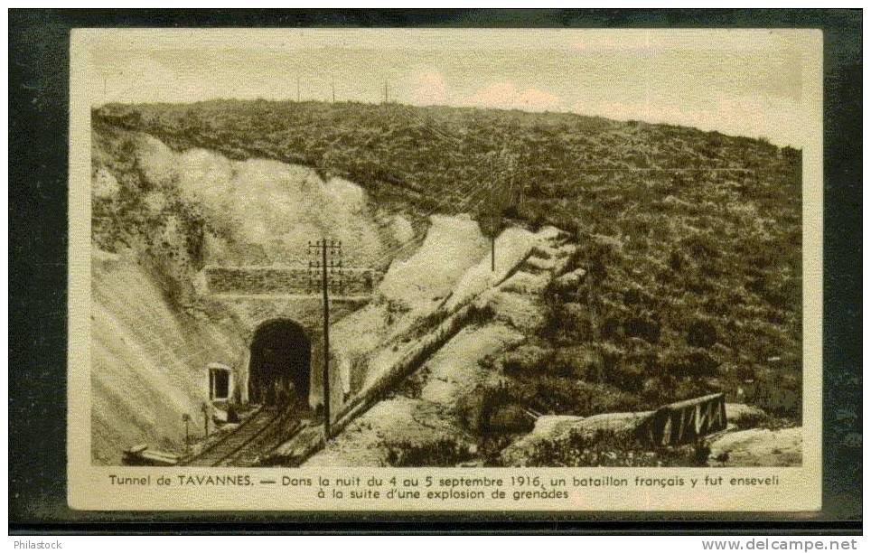 CPA Tunnel De Tavannes - Disasters