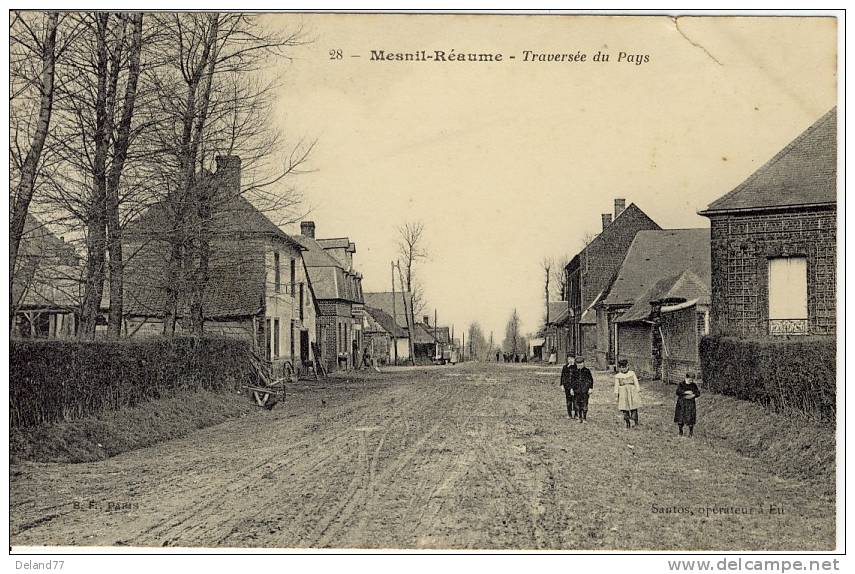 MESNIL REAUME Traversée Du Pays - Autres & Non Classés