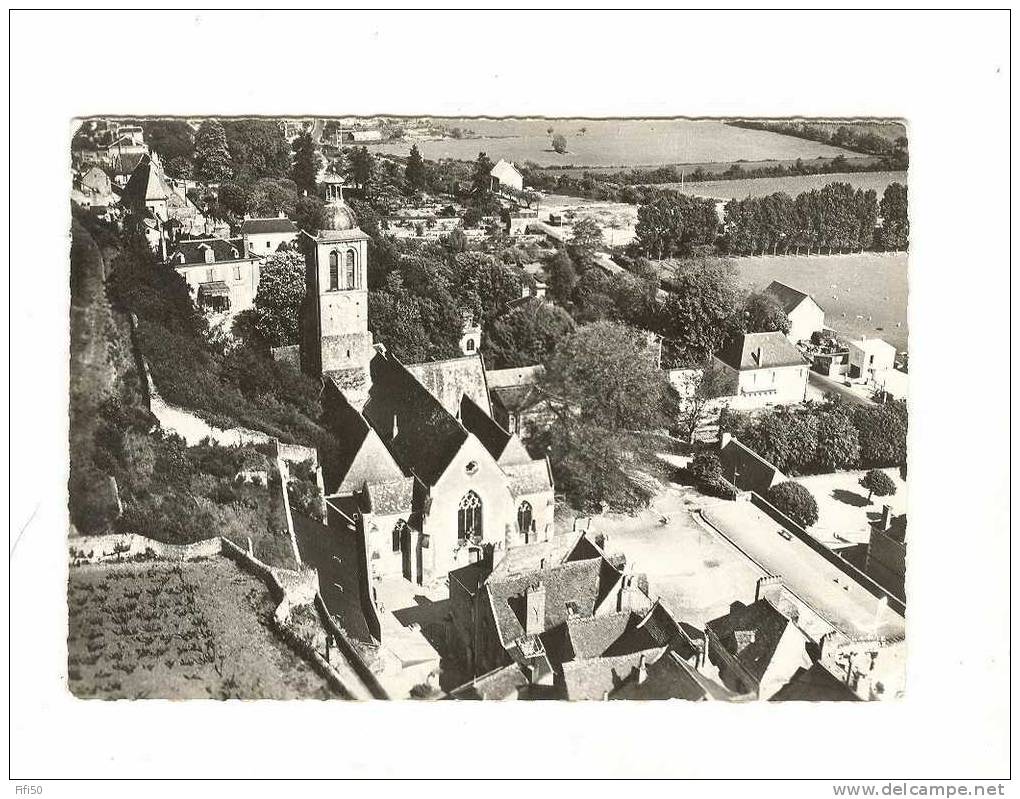 VOUVRAY  37           En Avion Au - Dessus De... L'Eglise Et Le Centre Bourg - Vouvray