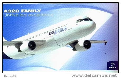 AIRBUS A320 FAMILY Plaquette Du Salon 2007 . - Other & Unclassified