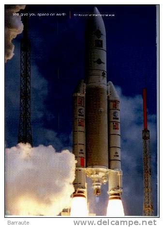 Plaquette De IABG Sur ARIANE 5 Et Ses Prépa SATELLITE BOURGET 2007. - Other & Unclassified