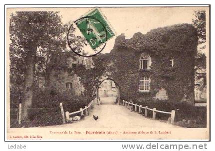 7937 - FOURDRAIN, Ancienne Abbaye De St Lambert - 1914 - Fere En Tardenois