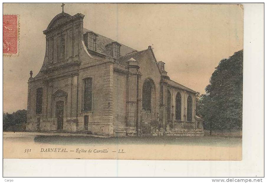 DARNETAL - église De Carville. - Darnétal