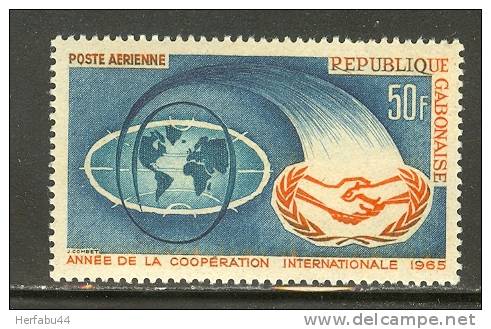 Gabon      International Cooperation Year      Set      SC# C 29 Mint - Gabon