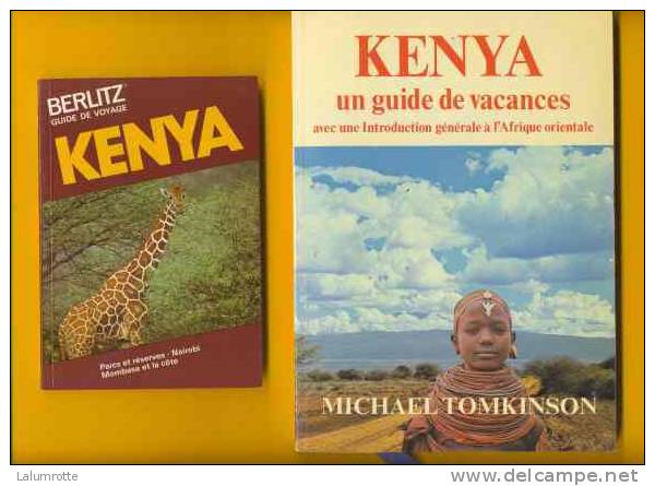 Liv48. Deux Guides De Voyage Au Kenya. - Voyages