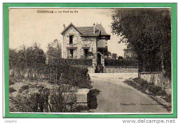 EZANVILLE -- Le Pont Du Ru - Ezanville