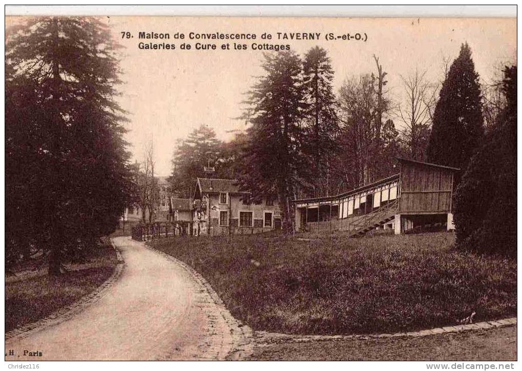 95 TAVERNY Maison De Convalescence Galeries De Cure Et Cottages - Taverny