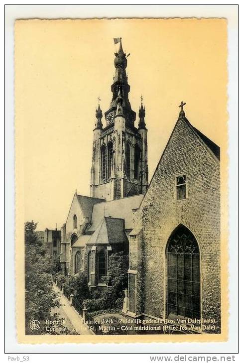 Kortrijk - Courtrai : St.Maartenskerk Zuidelijk Gedeelte - Kortrijk