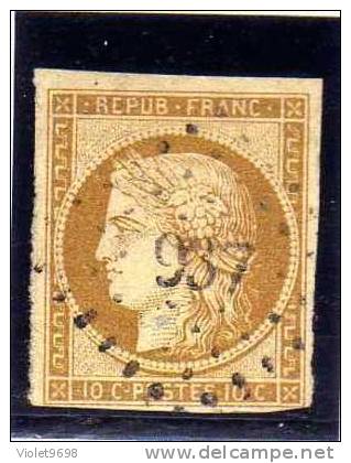 FRANCE: Cérès N° 1a ° - 1849-1850 Ceres
