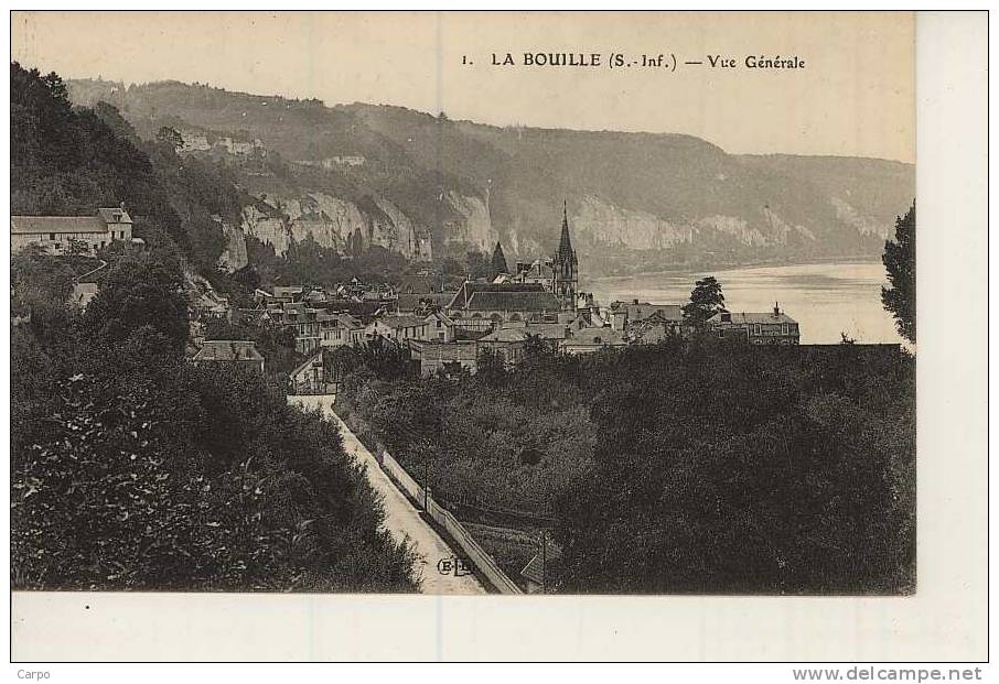 La BOUILLE. - Vue Générale; - La Bouille