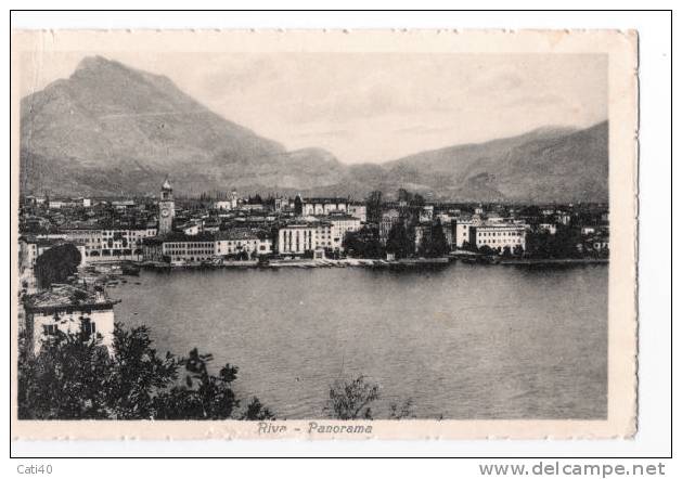 CARTOLINA-RIVA-PANORAMA - Trento