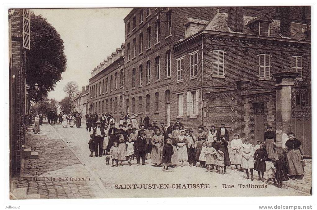Saint-Just-en-Chaussee - Rue Tailbouis - Saint Just En Chaussee