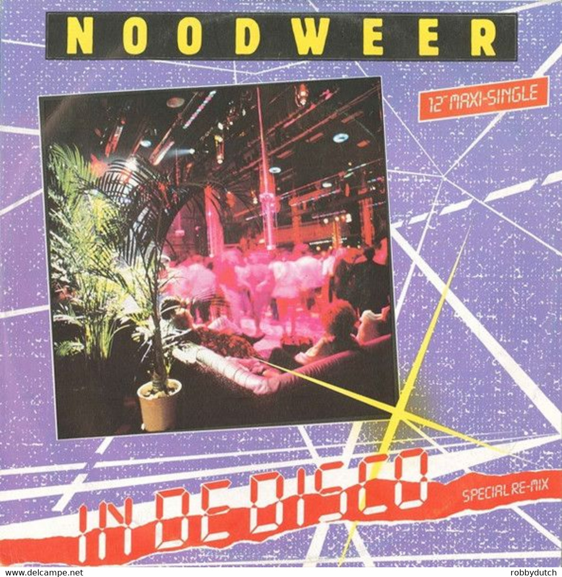 * 12" * NOODWEER - IN DE DISCO (1983 Ex-!!!) - 45 Rpm - Maxi-Single