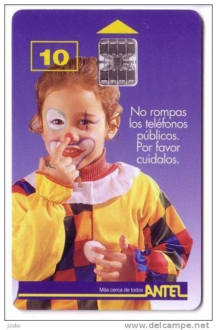 CHILDREN  ( Uruguay ) *** Child - Enfant - Kids - Child - Enfants - Kid - Kind - Nino - Bimbo - Bambino * Circus Cirque - Uruguay