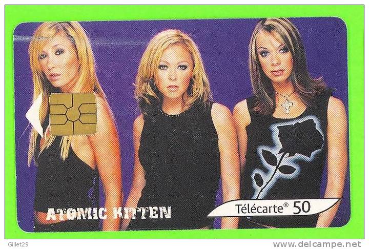 TÉLÉCARTE ,CHANTEUSE - ATOMIC KITTEN - - Musique