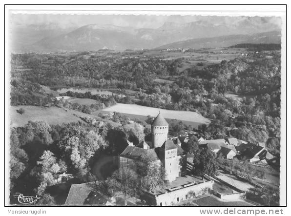 74 ) Fl) LOVAGNY, Gorge Du Fier, Chateau De Montrottier, CPSM Ed Combier N° 284-85 - Lovagny