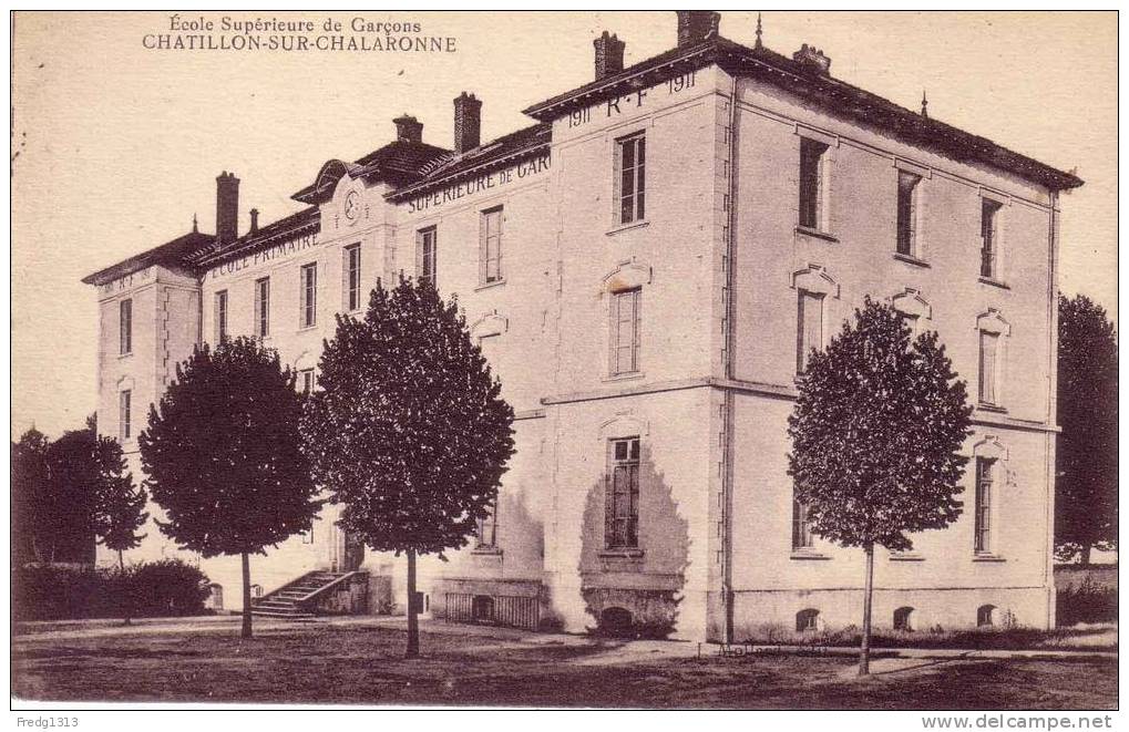 Chatillon Sur Chalaronne - Ecole Superieure  De Garcons - Châtillon-sur-Chalaronne