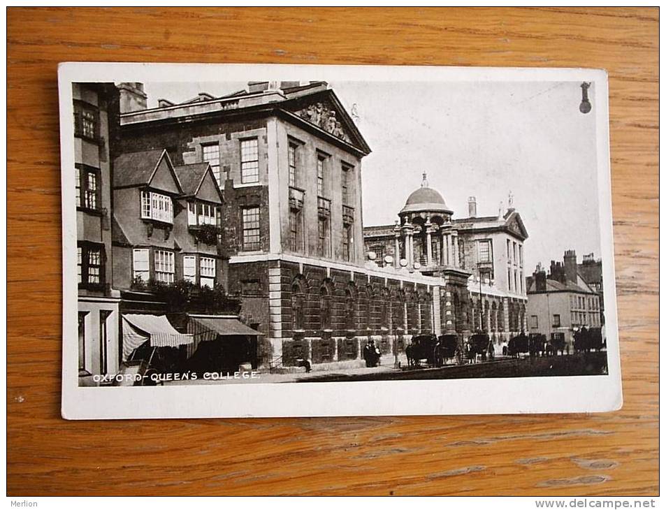 Oxford Queen's College  ,  Cca 1900-   VF+   D7523 - Oxford