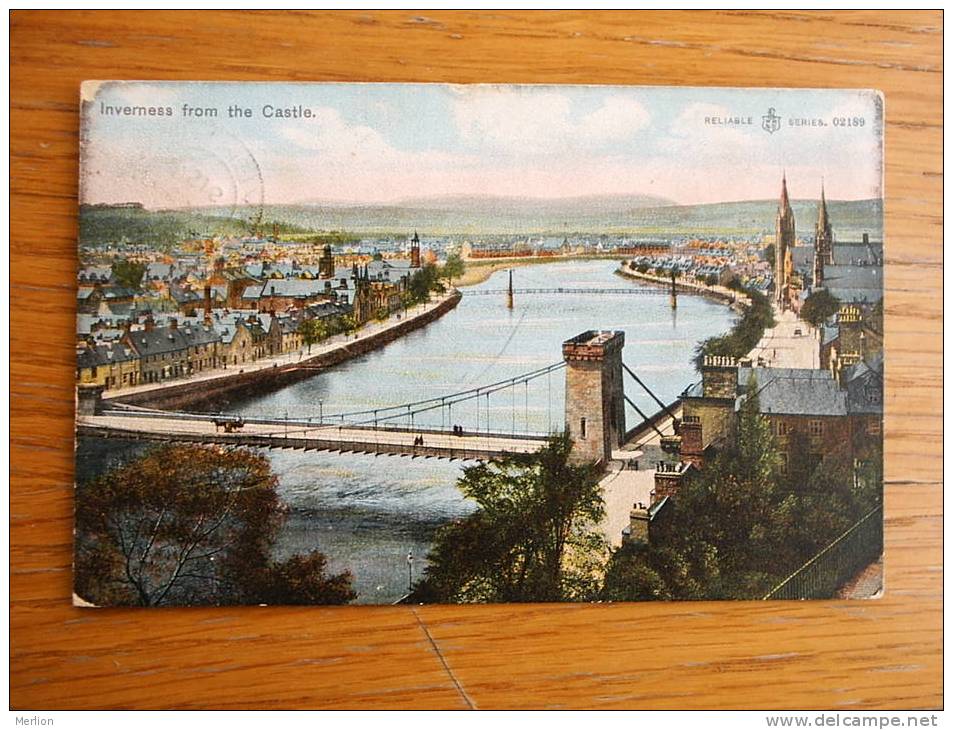 Inverness , Scotland   PU 1905  F   D7556 - Inverness-shire