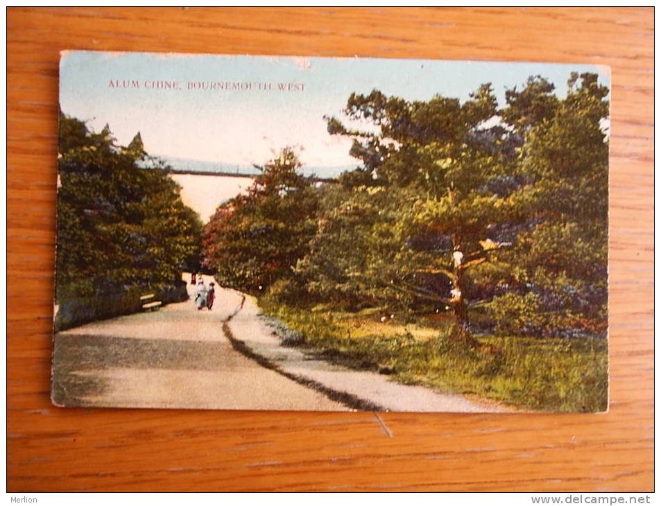 Bournemouth West, ALUM CHINE     PU 1931   F-   D7584 - Bournemouth (ab 1972)