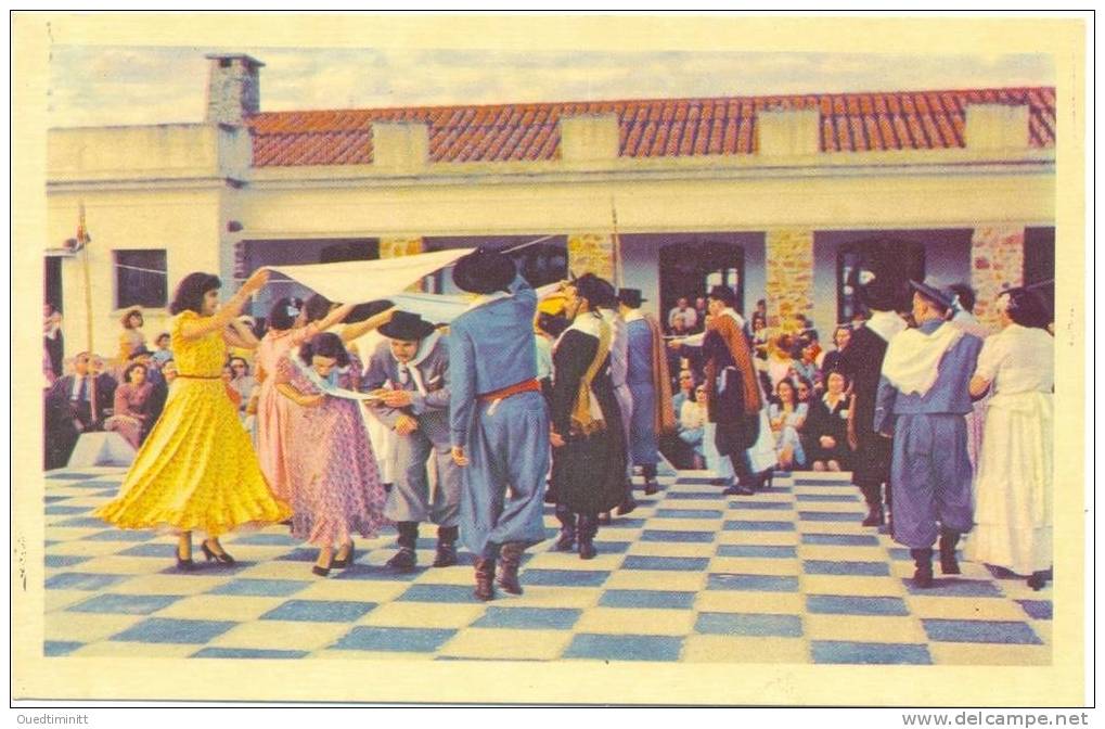 Uruguay.Danses Folkloriques.Bailando El Pericon. - Uruguay