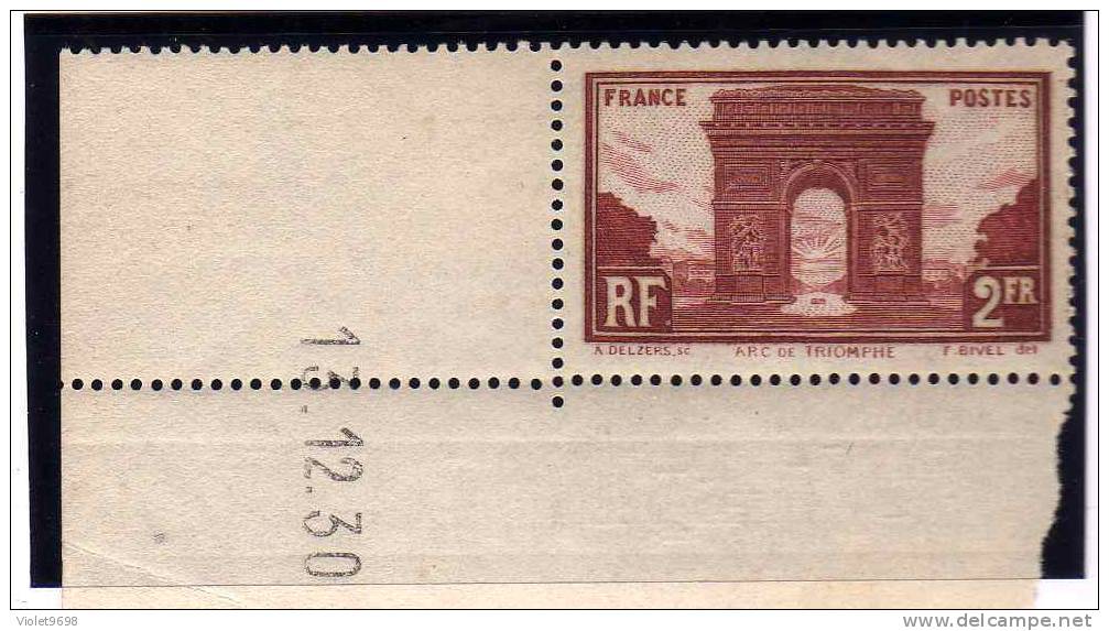 FRANCE: TP N° 258 ** - 1930-1939