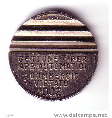 APPARECCHI ELETTRICI ( Italy )  Token  **  Jeton - Tokens - Gettone - Jetons - Gettones * - Andere & Zonder Classificatie