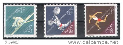 Timbres De Pologne Y&T N° 1370/72 ** Luxe - Zomer 1964: Tokyo