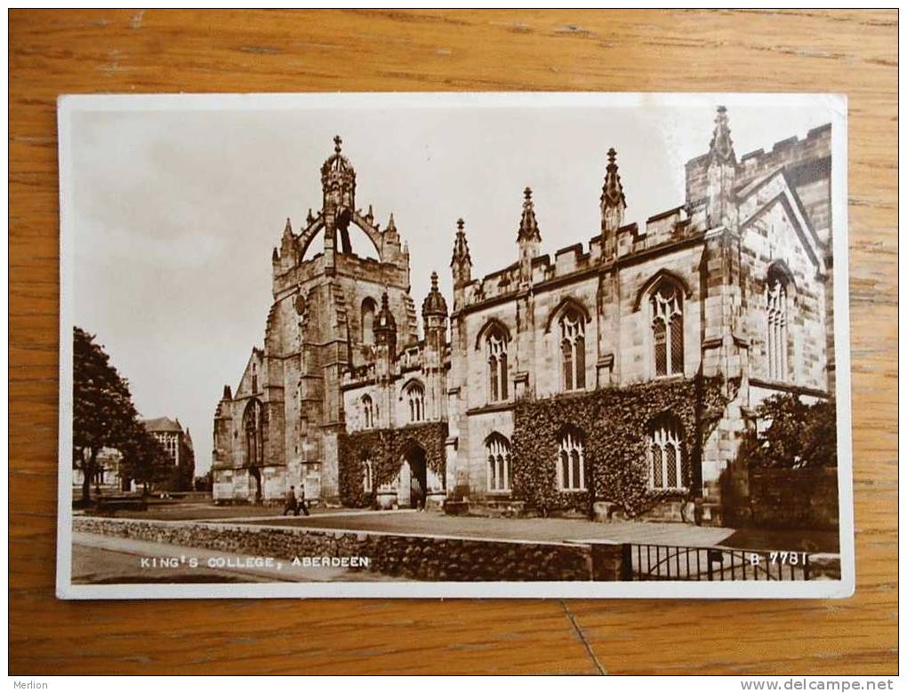 Aberdeen King's College , RPPC PU 1957      VF   D7689 - Aberdeenshire