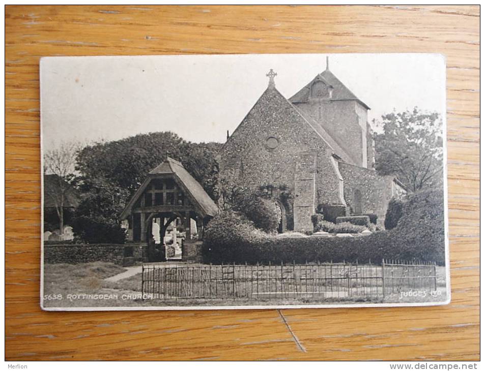 Rottingdean , Church    Cca 1920-35    VF  D7707 - Sonstige & Ohne Zuordnung