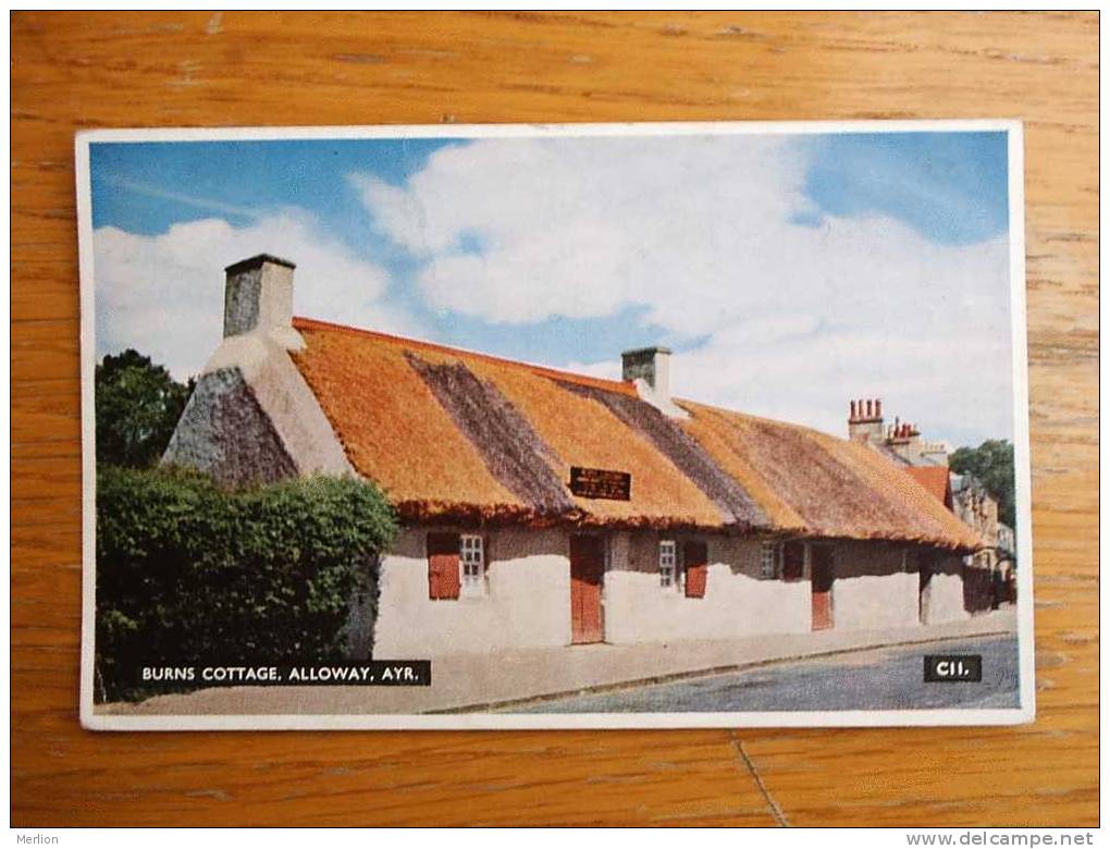 Alloway , Burns Cottage  PU 1955     F+  D7712 - Ayrshire