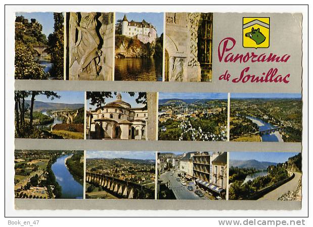 {34253} 46 Lot Panorama De Souillac , Multivues ; - Souillac