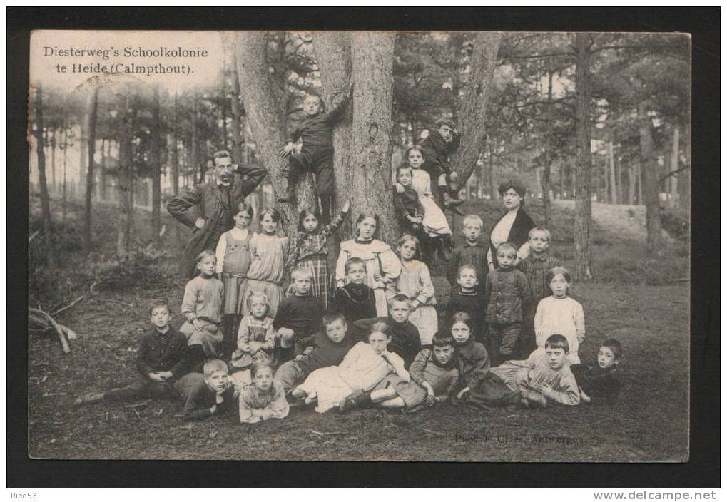 Kalmthout Heide Diesterweg´s Schoolkolonie (verz. 1912) - Kalmthout