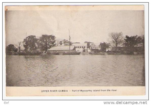 Gambie, Upper River Gambia : Part Of Maccarthy Island From The River; B/TB - Gambia