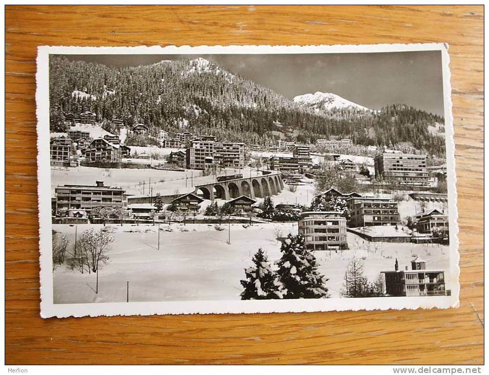 Leysin En Hiver  RPPC  Cca 1940-60   XF  D7738 - Leysin