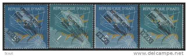 HAITI - 1962 - JOHN GLENN - YT 476/477 + PA 239/240 ** - Amérique Du Sud