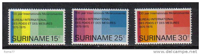 PD207 - SURINAME ,  Serie Yvert 620/622  *** - Suriname ... - 1975
