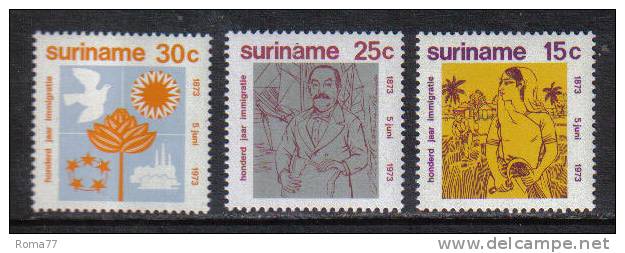 PD233 4 5 - SURINAME ,  Tre Serie Yvert Diverse  *** - Surinam ... - 1975