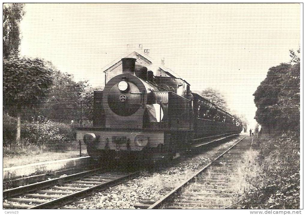 MARIEMBOURG A TREIGNE : ANCIENNE LIGNE SNCB  ( LIGNE 132 ) CHEMIN DE FER TOURISTIQUE - Couvin