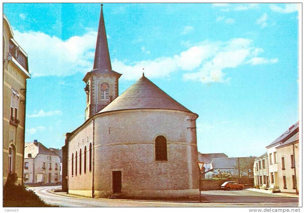 HOUDEMONT  :  L'  EGLISE - Chiny