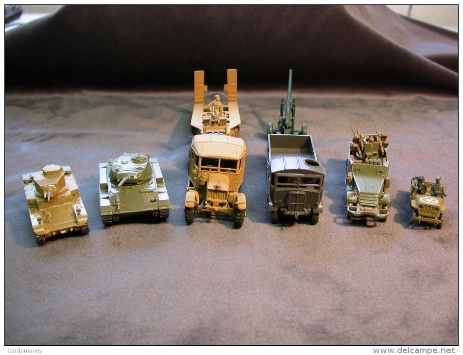 Lot 6 Véhicules ALLIES - 2e G.M. (N° 307) - Military Vehicles