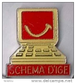 Schema D'IGE. L'ordinateur - Informatique