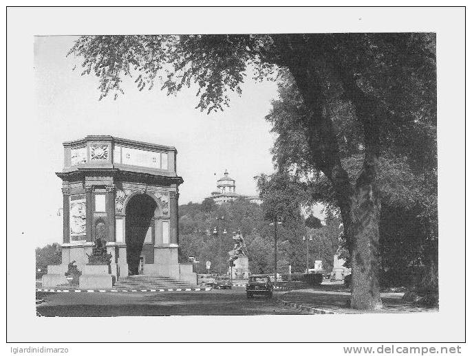 TORINO - MONUMENTO ALL´ARTIGLIERE E MONTE DEI CAPPUCCINI - AUTO - NUOVA, NON VIAGGIATA - IN BUONE CONDIZIONI - DC0943. - Autres Monuments, édifices