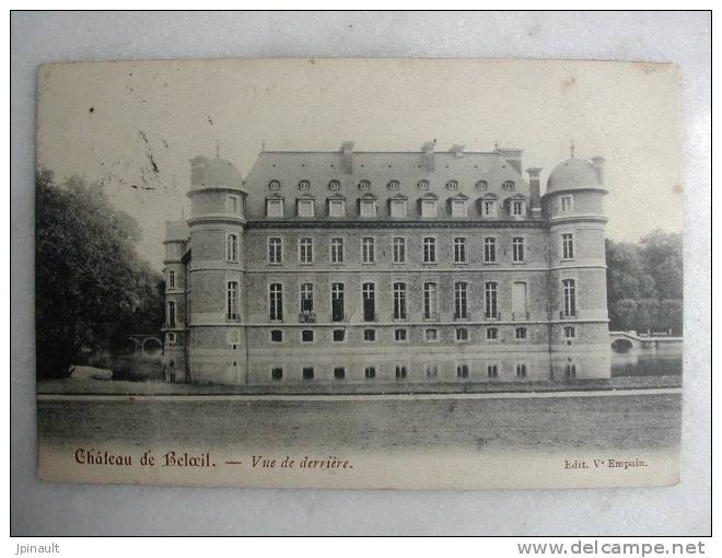 Château De BELOEIL - Vue De Derrière - Belöil