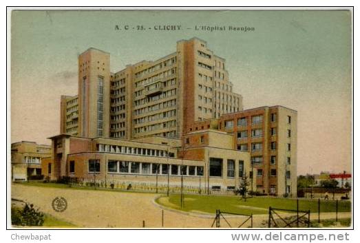 Clichy - L'Hôpital Beaujon  - A.C 25 - Clichy