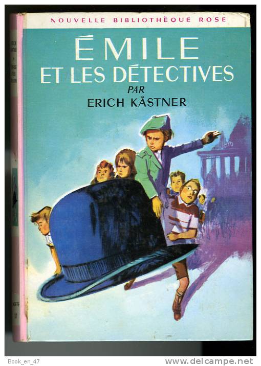 {48486} Erich Kästner " Emile Et Les Détectives " Biblio Rose, 1969 - Bibliothèque Rose