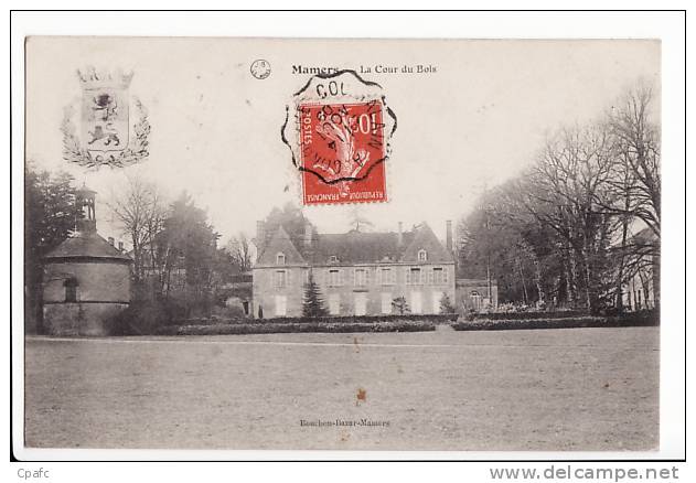 Mamers : La Cours Du Bois,chateau / Edition Bouchon - Mamers